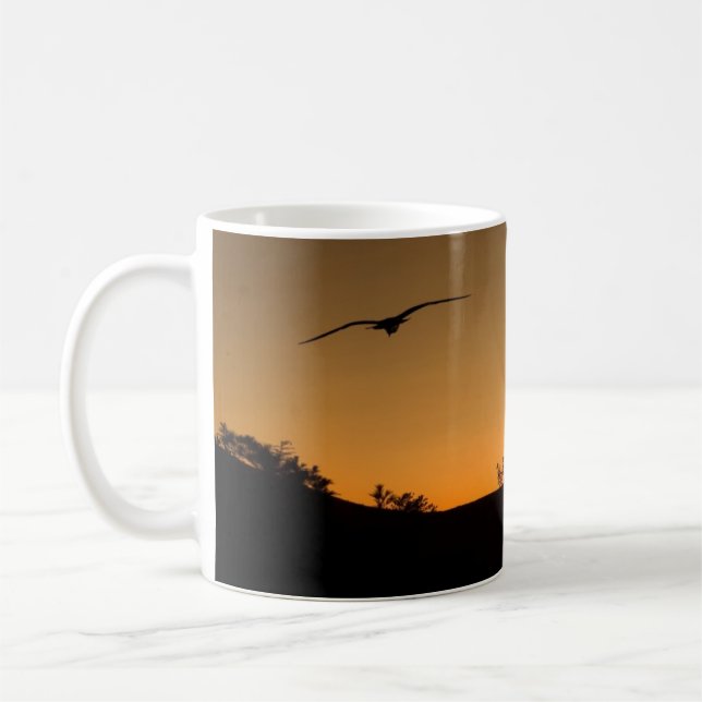 Caneca De Café Manhã Voando Mug (Esquerda)