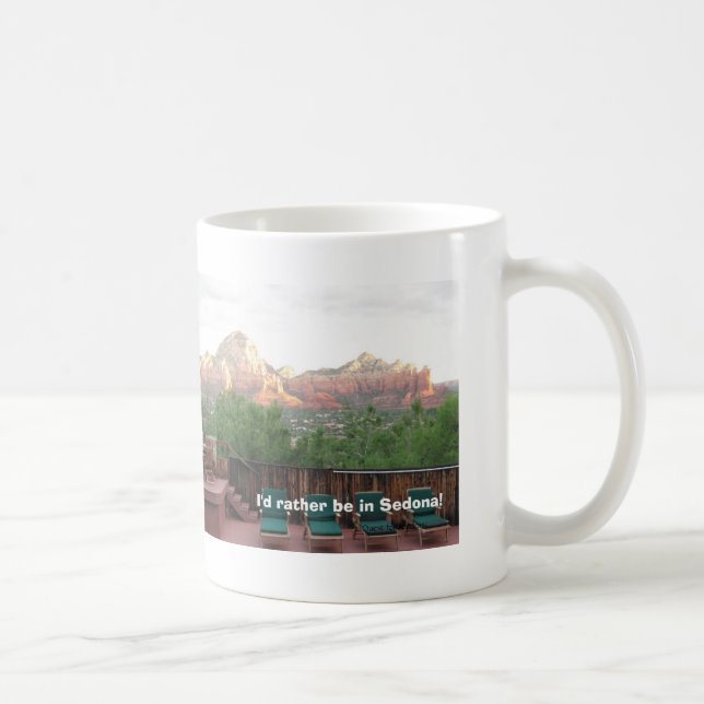 Caneca De Café Manhãs de Sedona (Direita)