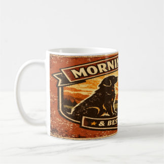 Caneca De Café Manhãs Douradas & Torrefações Escuras - Retriever
