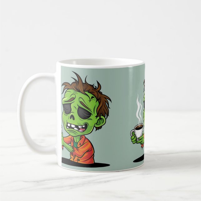 Caneca De Café Manhãs são para Zombies (Esquerda)