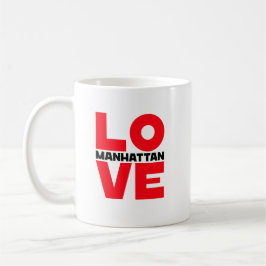 Caneca De Café Manhattan Love Coffee Mug