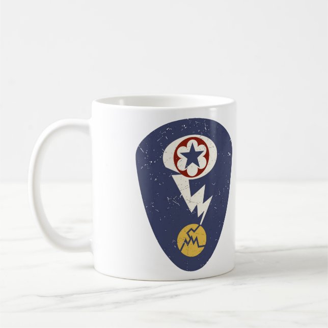 Caneca De Café Manhattan Project Insignia Los Alamos, Nuclear WW2 (Esquerda)