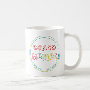 Caneca De Café maniac do bunco