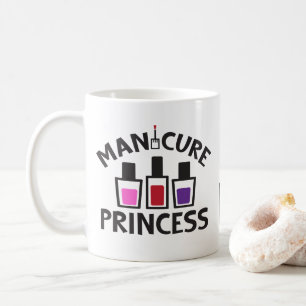 Caneca De Café Manicurista Técnica de Unhas Cosmetologista Manicu