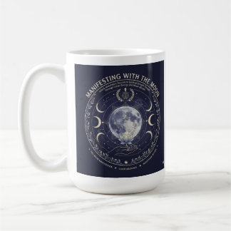 Caneca De Café Manifest With Moon Abundance Success Rituals Mug