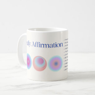 Caneca De Café manifestação diária de afirmações