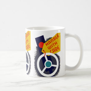 Caneca De Café Manipular com cuidado