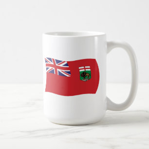 Caneca De Café Manitoba Flag Mug