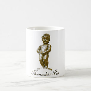 Caneca De Café Manneken Pis - Bélgica - Bruxelas - Bruxelas - Br