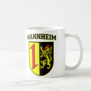Caneca De Café Mannheim Germany Wappen/Crest