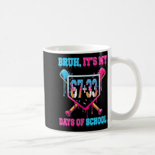 Caneca De Café Mano É Meu 67 33 Dia De Escola Beisebol Meninos Cr