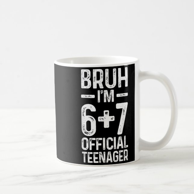 Caneca De Café Mano Eu Sou Adolescente De Dezesseis Anos (Direita)