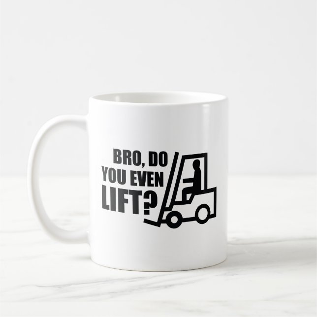 Caneca De Café Mano, Você Levanta? Coffee Mug (Esquerda)