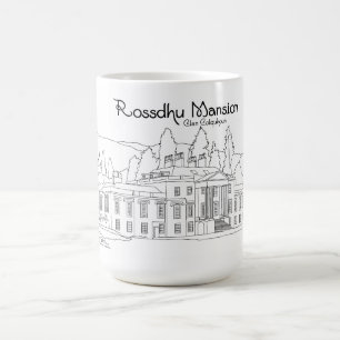 Caneca De Café Mansão Rossdhu Escócia