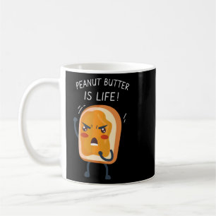 Caneca De Café Manteiga de amendoim Roupa engraçada