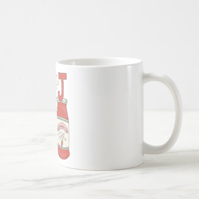 Caneca De Café Manteiga e doce de amendoim (Direita)