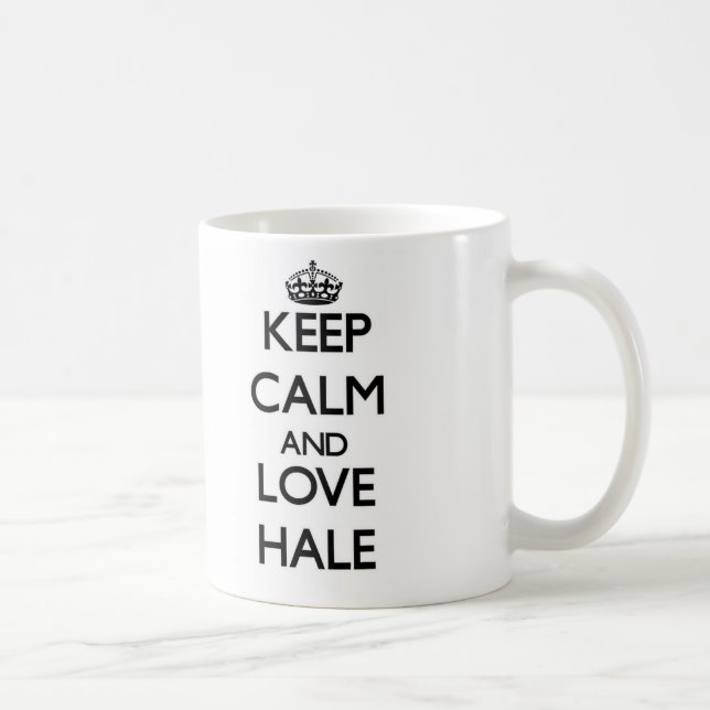 Caneca De Café Mantenha a calma e ame são (Direita)