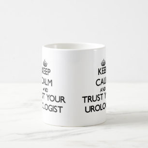 Caneca De Café Mantenha a calma e confie seu Urologist