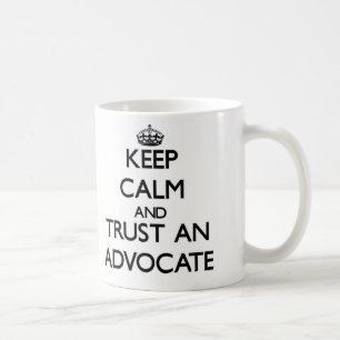 Caneca De Café Mantenha a calma e confie um advogado