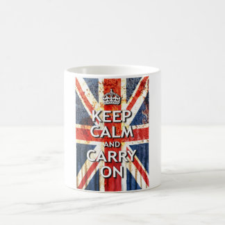 Caneca De Café Mantenha a calma e continue