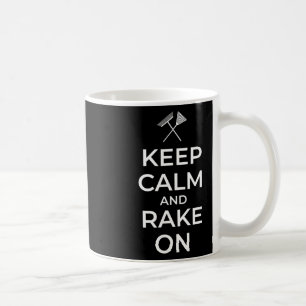 Caneca De Café Mantenha a Calma e Continue a Revolver Deixe a Amé