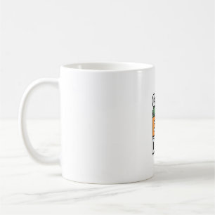 Caneca De Café Mantenha a Calma Grande Cão Design Vetorial Vintag