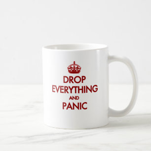 Caneca De Café Mantenha a calma? Pfft!