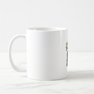 Caneca De Café Mantenha Assustador Casa Assombrada Vintage Hallow