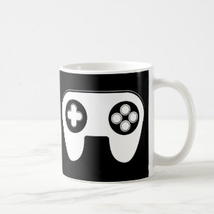 Caneca De Café MANTENHA CALMA E JOGO LIGADOS - PAPEL DE jogos