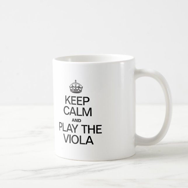 CANECA DE CAFÉ MANTENHA CALMA E TOQUE A VIOLA (Direita)