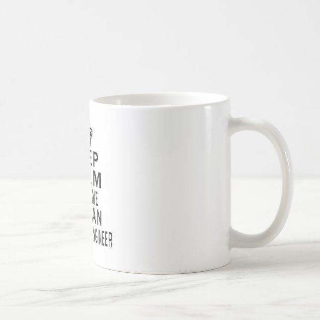 Caneca De Café Mantenha calmo para confiar-me que eu sou um (Direita)