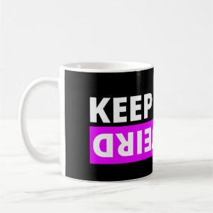 Caneca De Café Mantenha estranho