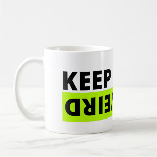 Caneca De Café Mantenha estranho
