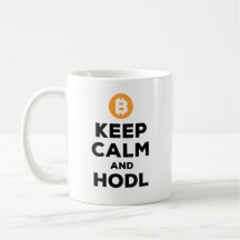 Mantenha o bitcoin da calma e do hodl