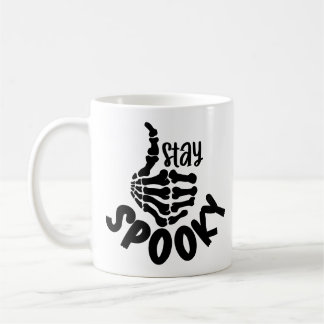 Caneca De Café Mantenha o Dia de as Bruxas engraçado Spooky