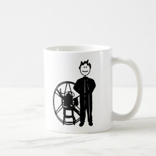 Caneca De Café Mantenha o piloto do paramotor do flyin