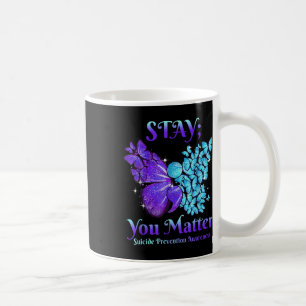 Caneca De Café Mantenha-Se À Sua Consciência Suicida Semicolon