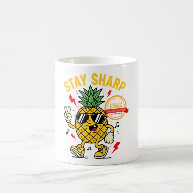 Caneca De Café Mantenha-se Afiado (Centro)
