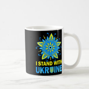 Caneca De Café Mantenha-Se Com A Ucrânia A Bandeira Anti-Putin No