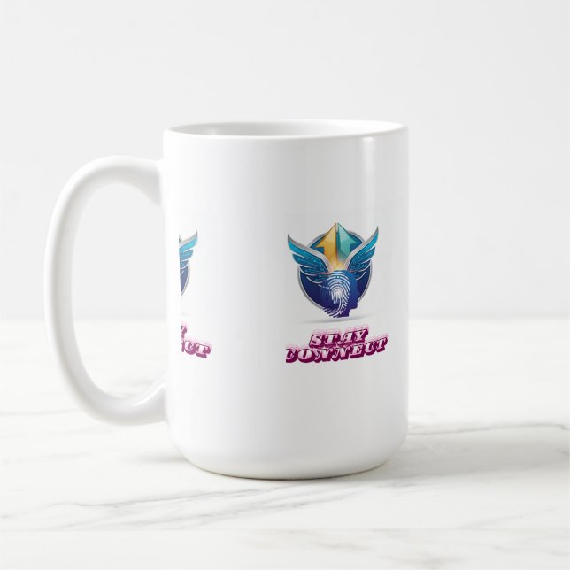 Caneca De Café mantenha-se conectado (Esquerda)
