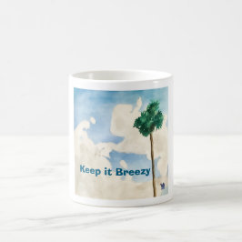 Caneca De Café Mantenha-se Descontraído