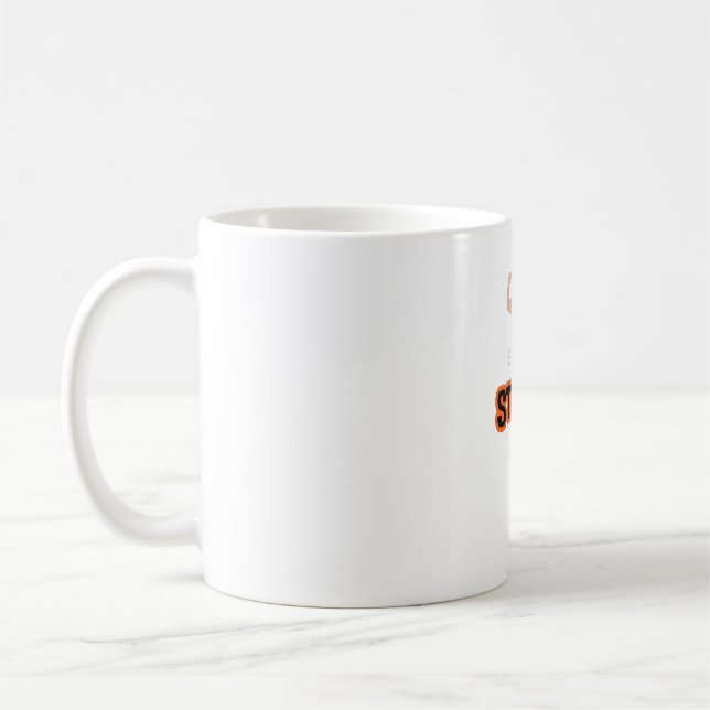 Caneca De Café Mantenha-se forte (Esquerda)