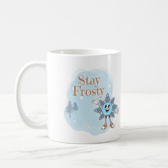Caneca De Café Mantenha-se Gelado (Esquerda)