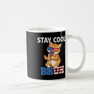 Caneca De Café Mantenha-Se Legal Gato-Picolé-Pato-Americano, Band