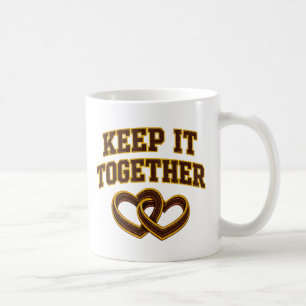 Caneca De Café Mantenha-se Unido