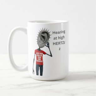 Caneca De Café Mantenha seus ouvidos nos seus próprios assuntos
