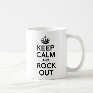 Caneca De Café MANTER A CALMA E O ROCK OUT.png