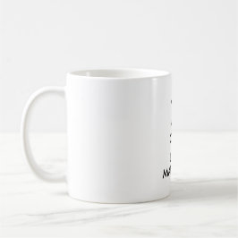 Caneca De Café MANTER CALM e AMAR MARYLAND personalizáveis