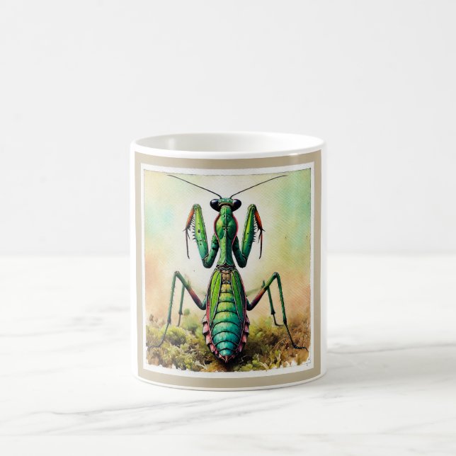 Caneca De Café Mantis 290924IREF245 - Watercolor (Centro)