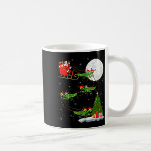 Caneca De Café Mantis Inseto Papai Noel Trenó Voador Divertido Má